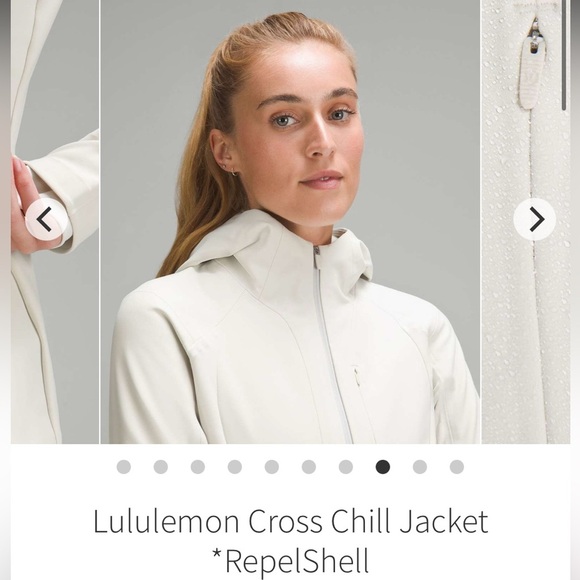 Lululemon Cross Chill Jacket Size 10 - Picture 7 of 14